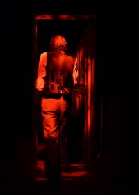 The door opens of its own accord